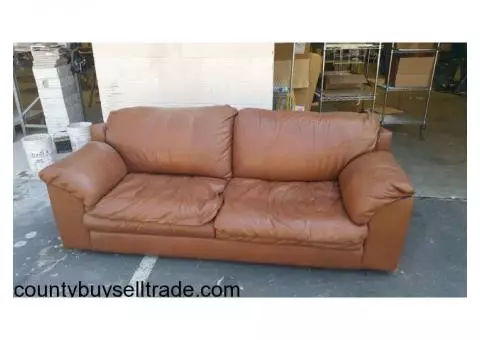 LEATHER COUCH